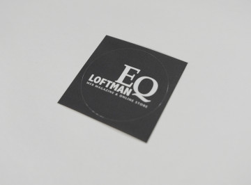 LOFTMAN EQ sticker design
