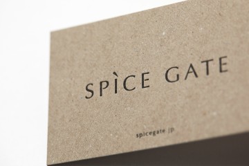 SPICE GATE ショップカードデザイン