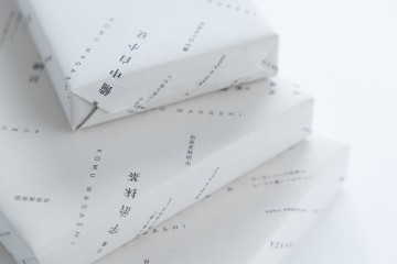 KOMU WAGASHI 羊羹 包装紙 デザイン